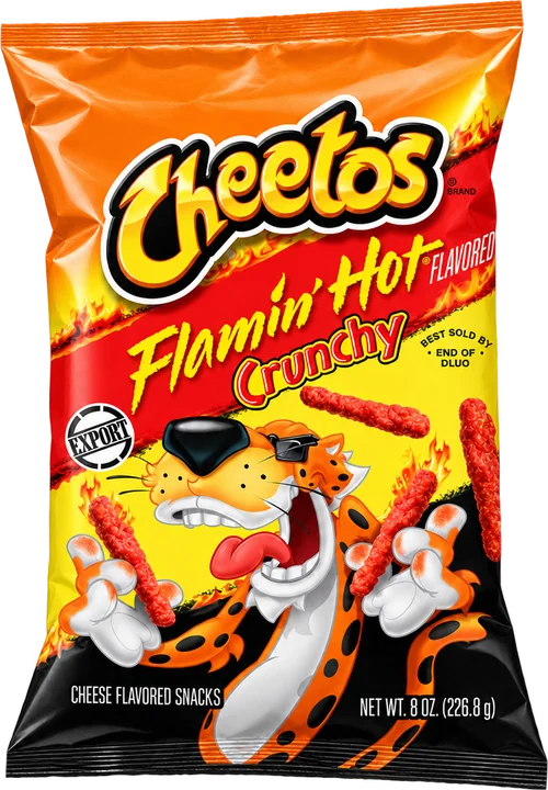 Cheetos Flamin' Hot Crunchy 226 g