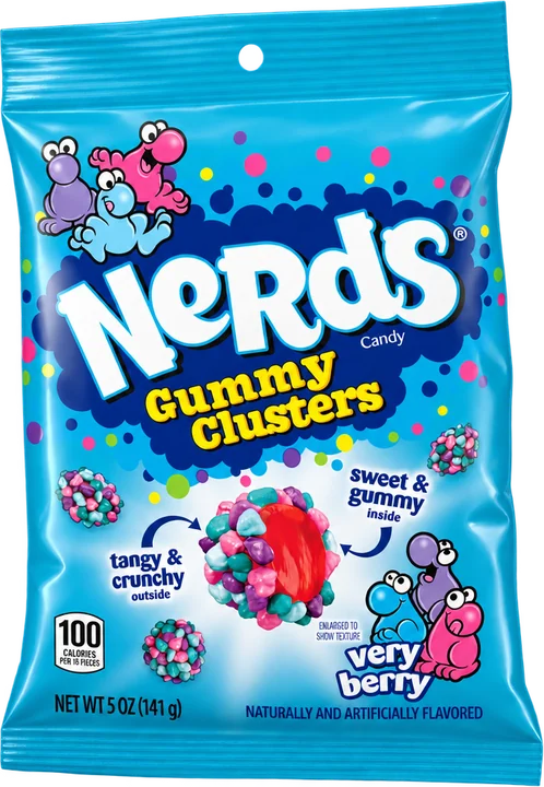 Nerds Gummy Clusters Very Berry 142 g